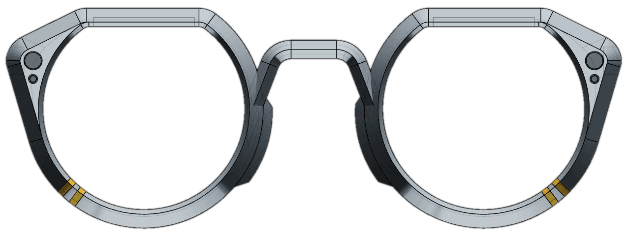 E-ink display module side